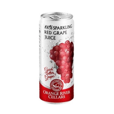Photo of Orange River Cellars Sparkling Red Grape Juice 24 x 330ml