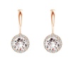 Civetta Spark Helena earring - Swarovski Clear Crystal Rosegold Photo