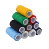 Home Mart 6 x 10 Colors Poly-Cotton Sewing Thread Reel Cord String Cotton Photo