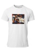 PepperSt Men's White T-Shirt - Guitar Photo