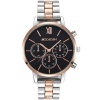 Micaiah Stein am Rhein Steel Rose Gold Ladies Watch - White Shell Dial Photo