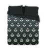 Imaginate Decor - Cute Panda with Grey Ombre Background Duvet Cover Set Photo