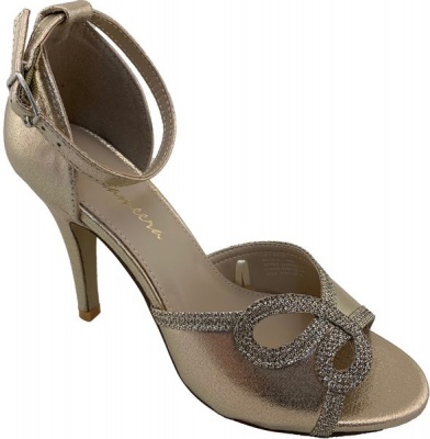 Photo of Closed Back Evening Sandal - Champagne