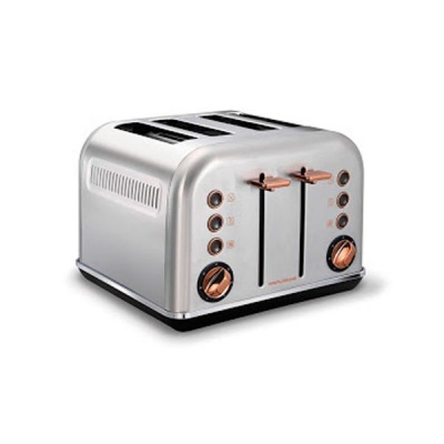 Photo of Morphy Richards 1800W 4 Slice Toaster - Accents Rose Gold