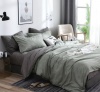 Linen Boutique - Duvet Cover Set Reversible - SteelBlueCornsilk Photo