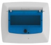 Allbro Fitted 8 Way Distribution Board Surface Blue PC Lid Photo