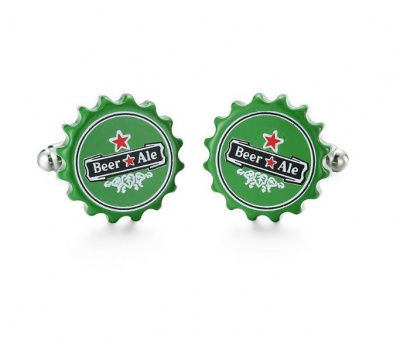 Photo of Off The Cuff OTC Beer Lid Style Cufflinks