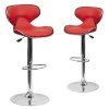2 Pack Arn Bar Stool -Red Photo