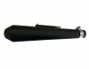 Motrix Universal Flat Black Reverse Cone Exhaust Photo