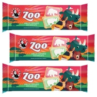 Bakers Zoo Vanilla Flavoured Iced Biscuits 3 x 150g