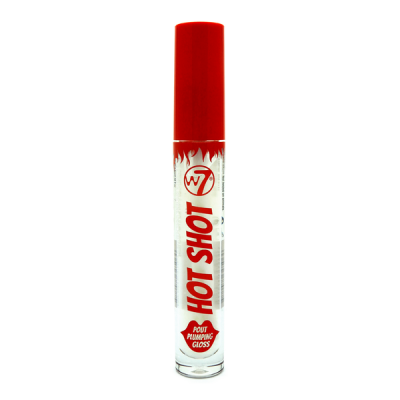 W7 COSMETICS Hot Shot Lip Plumping Gloss Clear