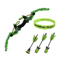AirStorm Bow and3 Arrows Shooting Set for Kids and BellaBear Wristband