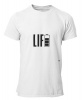 PepperSt Mens White T-Shirt - Life Photo