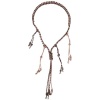 Umbrella Cord Braided Collar Hunting Decoy Rope Lanyard - Orange & Camo Photo