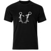 Think Out Loud Men "Oh Snap" Short Sleeve Tshirt Black Photo
