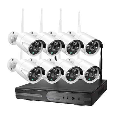 8 Channel Wireless CCTV Camera Surveillance Kit