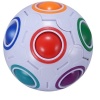 Educational Rainbow Rubix Ball Cube / Magic Play Puzzle - 3 Pack Photo