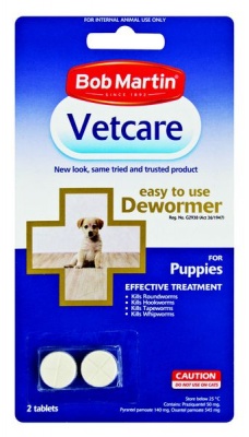 Photo of Bob Martin Vetcare Bob Martin - Vetcare Dewormer - Puppies - 2 Tablets x 3