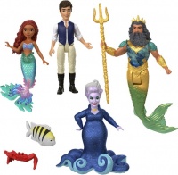 Disney The Little Mermaid Disney The Little Mermaid Ariels Adventures Story Set with 4 Small Dolls