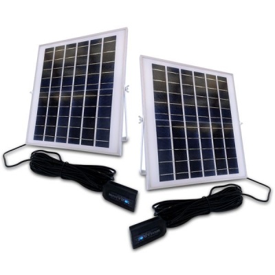 Photo of SoSolar 15W Solar Panel with a USB Output Cable 2 Pack