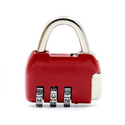 Photo of iMix 3 Digit Code Red Padlock - DCL-LF107-R