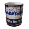 DIY Outdoor City Vintage `Look` Oil Spillage - Coffee Mug - Fiat Photo