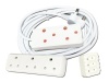 Everlotus extension cord 5M bundle with 3 way multiplug and 1 adapter Photo