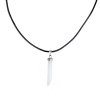 Earth Stone Collection - Crystal Quartz Tusk Stone Necklace Photo