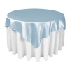 Blue Satin Table Overlay Photo