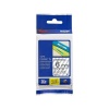 Brother TZe-111 Black on Clear Laminated Tape 6mm Photo