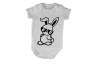 BuyAbility Cool Easter Bunny - Short Sleeve - Baby Grow Photo