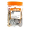 EUREKA Roof Nail With Eva Bonded Washer And Nylon Cap 5.0x90mm Q:50 Photo
