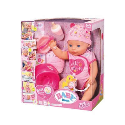 Photo of Baby Born Bb So Soft Touch Girl - Bundle
