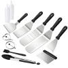 Mix Box Stainless Steel Griddle Grill Utensil Set-12 Pieces Photo