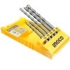 Ingco Hammer Drill Bits Set 5 Pieces Photo