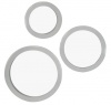 Home Quip Grey Bubble Mirror Set 20X20/25X25/30X30cm Photo