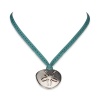 No Memo - Emerald "Feisty" Ribbon Choker or Necklace With Pendant Photo