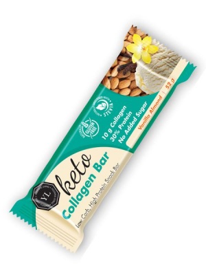 Photo of Youthful Living Superfoods Youthful Living - Keto Collagen Bars - Vanilla Almond - 52g x 12 bars