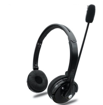 Photo of Tuff Luv TUFF-LUV Bluetooth 4.1 Stereo Dual Ear Headset With Microphone - Black