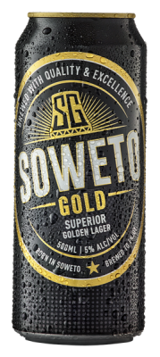 Photo of Soweto Gold Lager 500ml Can