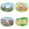 Graffiti Kids Car Side Window Sun Shade Animals Photo