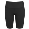 USA Pro Ladies Mid Rise Mesh Cycling Shorts - Black [Parallel Import] Photo