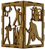 MSB Candle Holder Lantern Music Magic Shadow Box Photo