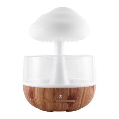 Raining Cloud Night Light Mushroom Humidifier Essential Oil With LED Light