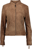 Ladies Bella Rusty Brown Leather Jacket Photo