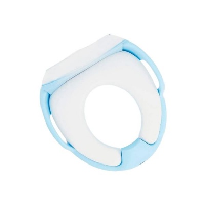 Comfortable Cushioned Potty Training Toilet Seat With Handles For Babies