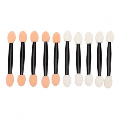 Photo of Disposable Cosmetic Makeup Applicator Eyeshadow Dual Sided - 12 pieces