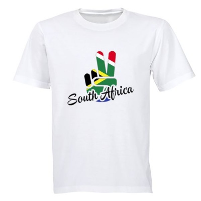 BuyAbility South Africa Peace Sign Adults T Shirt