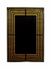 Exclusive Home Decor -Modern Black & Gold Persian/Turkish Rug -160cm x 230cm Photo