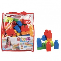 Educational Building Blocks With Bag 90 Piece